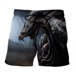 World of Warcraft Dragon Creature Fan Art Design Shorts