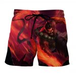 League of Legends Udyr Animal Spirit Featuring 3D Printed Shorts
