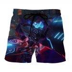 Overwatch Reaper Shiver Mode Hellfire Guns Gaming Cool Shorts
