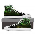 World of Warcraft Illidan Demon Hunter Elf Canvas High-Top Shoes
