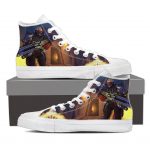 Overwatch Soldier 76 Manhunt Helix Canvas High-Top Sneakers