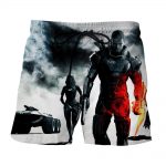 Mass Effect Collab Battlefield Captain Shepard Cool Shorts