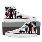 Mass Effect Collab Battlefield Canvas High-Top Shoes