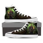 World of Warcraft Mage Character Artwork Canvas High-Top Shoes