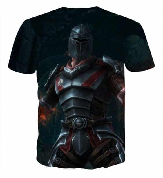 Kingdoms of Amalur Reckoning Medieval Battle Armor T-Shirt - Superheroes Gears