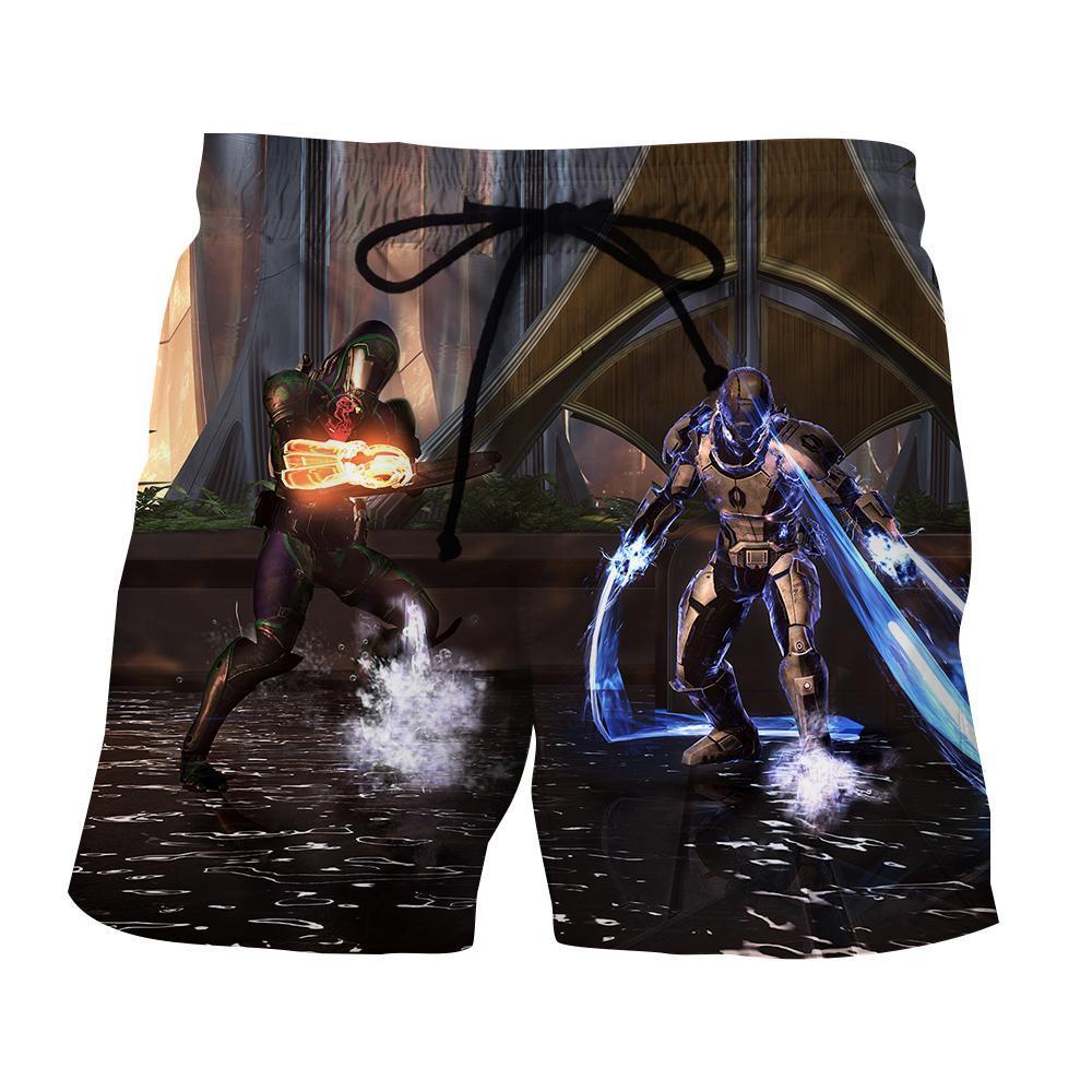 Mass Effect Dragoon Cerberus Unit Lashes Game Style Shorts ...