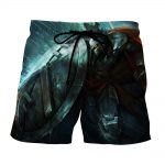 League of Legends Pantheon Striking Strategy Champion 3D Print Shorts