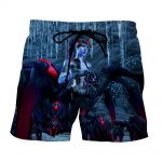 Overwatch Widowmaker Spider Queen Noire Skin Design Shorts