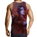 Diablo 3 Fan Art Demon Lord Female Version Game Tank Top - Superheroes Gears