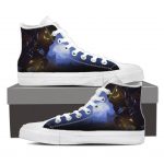 Overwatch Reaper Deathly Hero Silent Canvas High-Top Sneakers