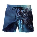World of Warcraft Frozen Throne Arthas Cool Game Shorts