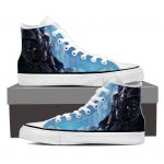 World of Warcraft Arthas Lich King Frozen Throne Canvas High-Top Shoes
