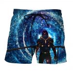 Mass Effect Captain Shepard Space Wormhole Vibrant Shorts