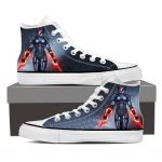 Mass Effect Captain Dual Laser Blades Canvas High-Top Shoes
