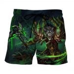 World of Warcraft Worgen Warlock Fanart Cool Game Shorts
