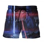 Mass Effect Reaper Laser War Machine Summer Cool Shorts