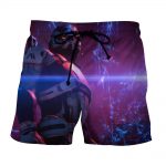Mass Effect Turian Battle Armor Gaming Theme Cool Shorts