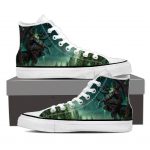 World of Warcraft Illidan The Betrayer Hunter Canvas High-Top Shoes