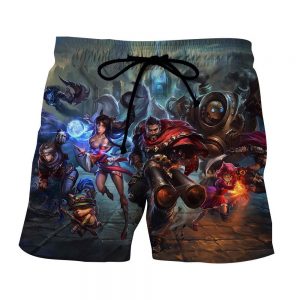 League of Legends Champions Battle Heroes Awesome Summer Shorts - Superheroes Gears
