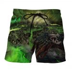 World of Warcraft Felhound Monster Creature Artwork Shorts