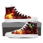 World of Warcraft Cataclysm Deathwing Dragon Canvas High-Top Shoes