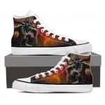 World of Warcraft Illidan Stormrage Demon Canvas High-Top Sneakers