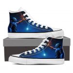 Mass Effect Tali Zorah Sexy Gaming Canvas High-Top Shoes