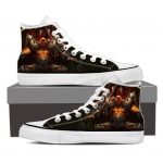 World of Warcraft Garrosh Orc Warlord Canvas High-Top Sneakers