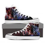 Mass Effect Galatic War Characters Canvas High-Top Shoes