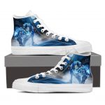 Overwatch Pharah Captain Frostbite Canvas High-Top Sneakers