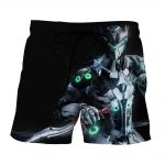Overwatch Genji Cyborg Ninja Gaming Inspired Design Shorts