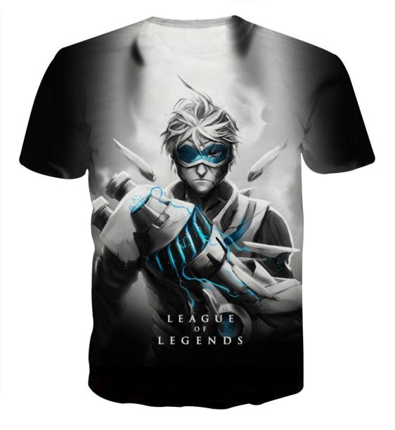 League of Legends Ezreal Prodigal Explorer 3D Artwear T-shirt - Superheroes Gears