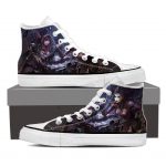 World of Warcraft Sylvanas Fight Zerg Queen Canvas High-Top Sneakers