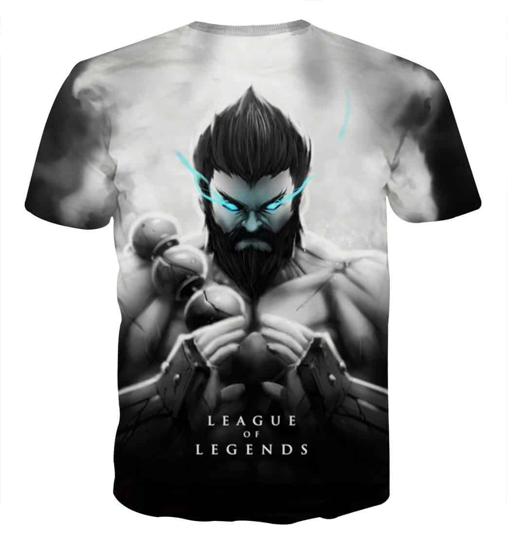 League of Legends Nemesis Jax Grandmaster Full Printed T-shirt