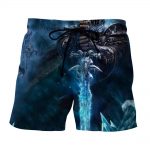 World of Warcraft Frozen Throne Arthas Cool Game Shorts
