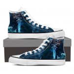 World of Warcraft Frozen Throne Arthas King Canvas High-Top Shoes