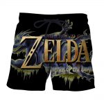 The Legend Of Zelda Stunning Mythtic Symbol Black Shorts