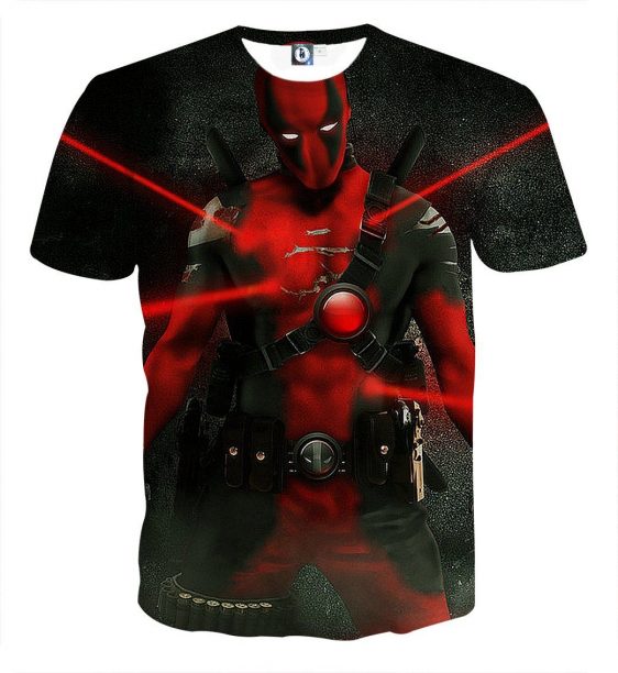 Antihero Deadpool Kills On Sight Dope Design Full Print T-shirt - Superheroes Gears