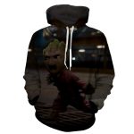 Guardians of the Galaxy Angry Baby Groot 3D Print Design Hoodie - Superheroes Gears