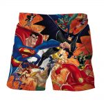 Justice League DC Awesome Superheroes Team 3D Printed Shorts - Superheroes Gears