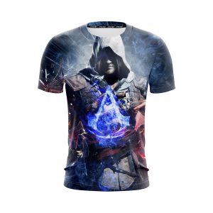 Assassin's Creed Rebellious Jacob Frye Vibrant Print T-Shirt