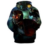Guardians of the Galaxy Star-Lord Gear Up Awesome Design Hoodie - Superheroes Gears