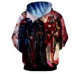 Justice League Heroes Cool Fan Art Design Full Print Hoodie - Superheroes Gears