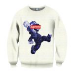 Super Mario Collab Supreme Dope Streetwear Design Sweatshirt