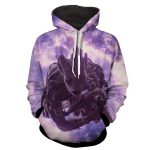 Guardians of the Galaxy Groot Rocket Space Flying Design Hoodie - Superheroes Gears