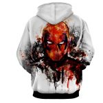 Deadpool Marvel Unique Style Fan Art Portrait Awesome Hoodie - Superheroes Gears