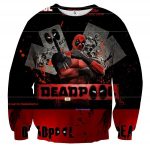 Deadpool The Winner Style Funny Design Full Print Sweatshirt - Superheroes Gears