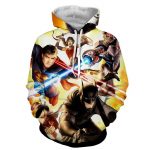 Justice League Super Power Heroes Cool Art Printing Hoodie - Superheroes Gears