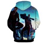 Guardians of the Galaxy Star-Lord Drax Cool Standing Design Hoodie - Superheroes Gears