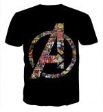 Marvel The Avengers Symbol Iron Man Unique Style T-shirt - Superheroes Gears